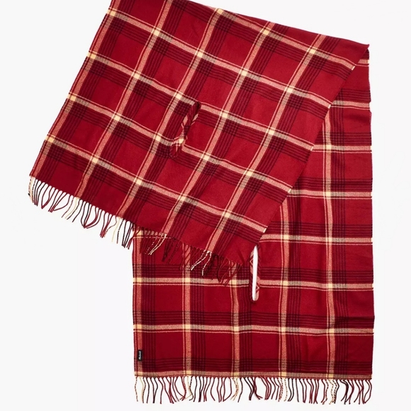 Madewell Buffalo Check Cape Scarf - Picture 2 of 9
